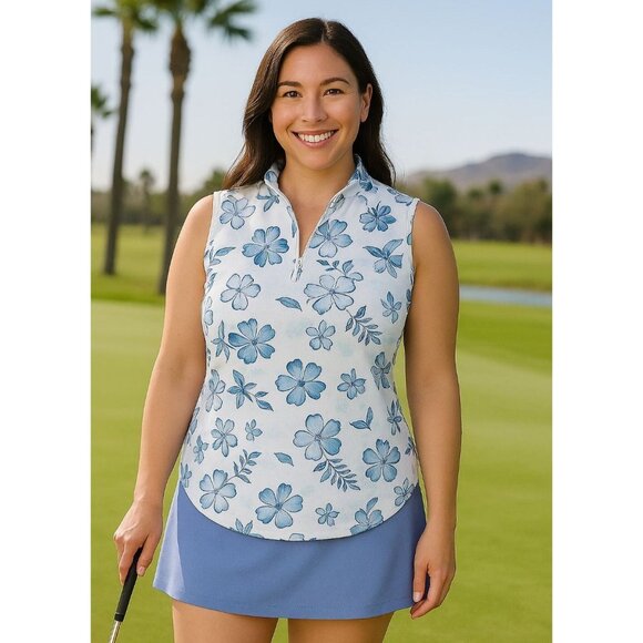 IZOD Performance XL Sleeveless Active Golf Tank Top Athletic UPF Shirt Tennis - Picture 8 of 11